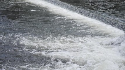 rough River. rapids rapid movement of water.
