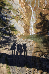 Wasserfall Zipfelsbach im Allgäu, Deutschland