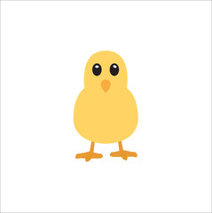 Baby chick vector flat icon