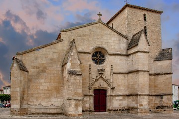 Coulon. Eglise sainte trinité. Deux Sèvres, Poitou Charentes	