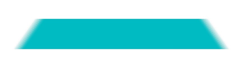 Blauer Farbstreifen mit weichem schrägen Rand