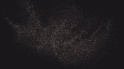 Obraz premium Terrazzo Pattern Abstract Background.Texture Design Elements. Widescreen 16 : 9. Vector Illustration, Eps 10. 