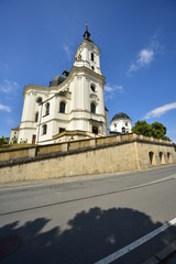 Fototapeta premium Moravian Karst pilgrimage castle Krtiny