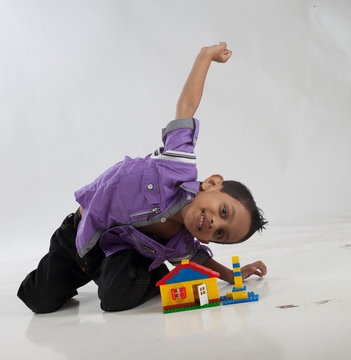 Indian Boy Child in Casuals