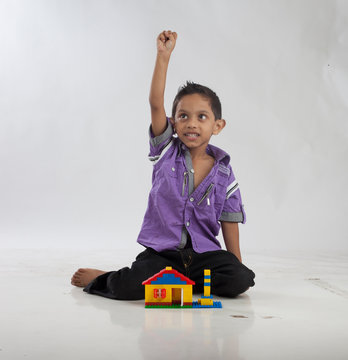 Indian Boy Child in Casuals