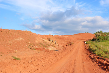 Road Bypass Construction Site