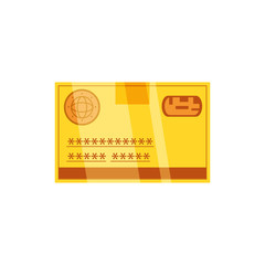 credit card money isolated icon