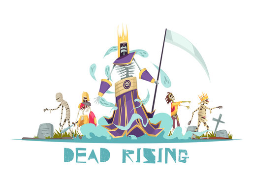 Dead Rising Vector Illustration 