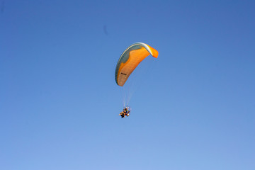 Paraglider - Praia Taperapuã - Bahia Brazil