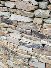 Slate Rock Wall