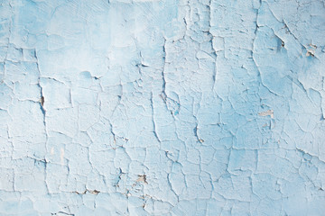 blue texture with scratches and cracks. blue background. blue and white pattern