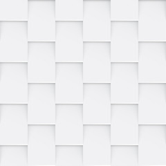 White seamless abstract geometric background