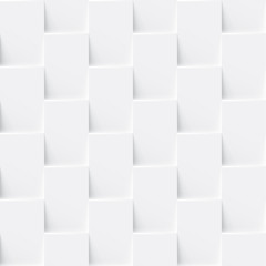 White seamless abstract geometric background