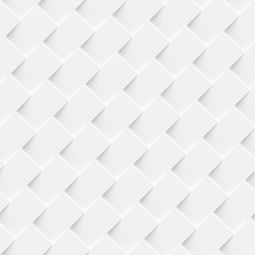 White seamless abstract geometric background © Sebestyen Balint