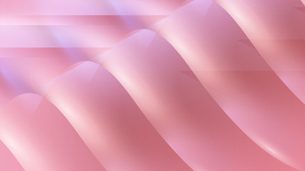 Pink smooth abstract background, vector illustration