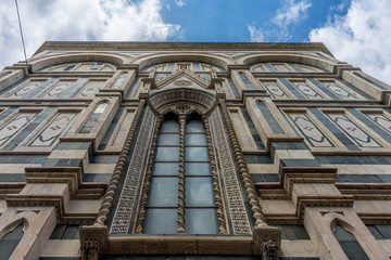 Cathedral Santa Maria del Fiore with magnificent Renaissance dome designed by Filippo Brunelleschi in Florence, Italy