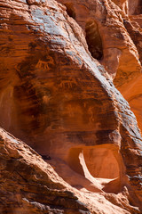 Petroglyphen im Valley of Fire State Park in Nevada, USA