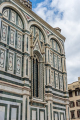 Fototapeta premium Cathedral Santa Maria del Fiore with magnificent Renaissance dome designed by Filippo Brunelleschi in Florence, Italy