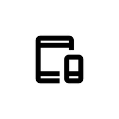 File transfer icon. Sync sign