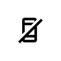 Mobile banned icon. No cellphone sign