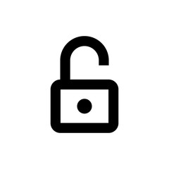 Lock icon. Web secure sign