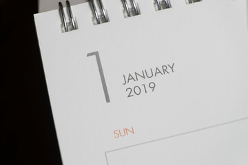 the letter off 2019 calander