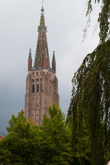 Obraz premium View from Bruges, Flanders.