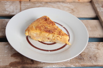 delicious potato omelet skewer