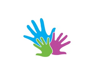 Obraz premium Hand Care Logo Template vector icon