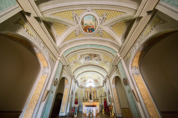 Fototapeta premium Interno Chiesa di Sant'Ignazio- Musei - Sardegna