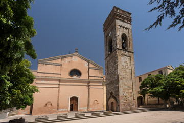 Fototapeta na wymiar Chiesa San Michele - Nurri - Sardegna