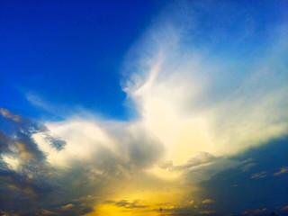 Obraz premium The blue sky