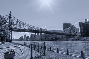 Queensboro Bridge, west Manhattan, NYC