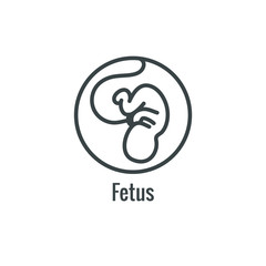 Pediatric Medicine with Baby / Pregnancy Related Icon