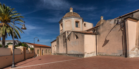 Esterno Chiesa  San Salvatore - Serdiana  - Sardegna