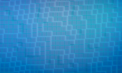 blue background with squares