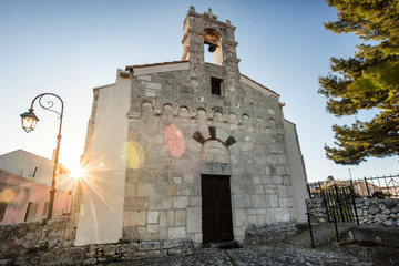 Esterno Chiesa santa Vittoria - Tissi -  Nord Sardegna