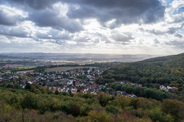 Fototapeta na wymiar Landscape of Low Saxony in Germany .