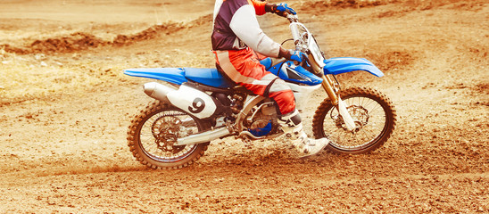 motocross competitions on the track