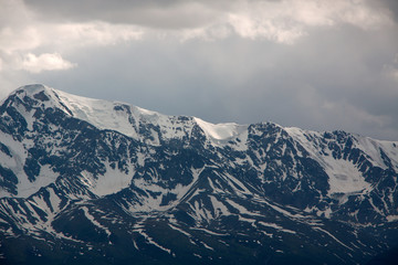 Fototapeta premium The views of the Altay mountains (Aktru)