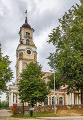 Lutheran church in Aluksne, Latvia