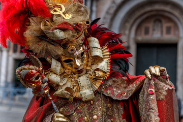 Colorful and Beautiful Venice Mask, Venezia, Italy