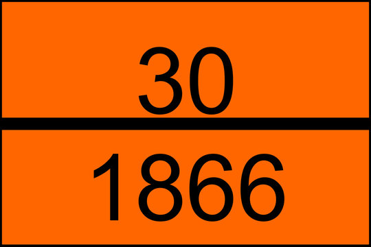 Warntafel orange mit 30-1866