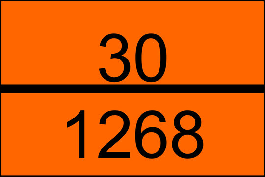 Warntafel orange mit 30-1268