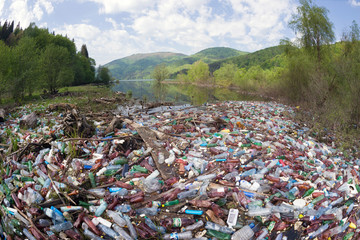Special operation to clean up the river of debris