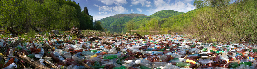 Special operation to clean up the river of debris