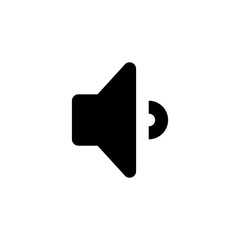 Volume icon. Music sound sign