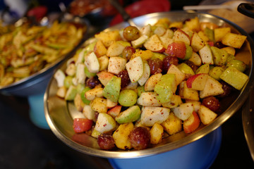 Shugar fruits on thai market