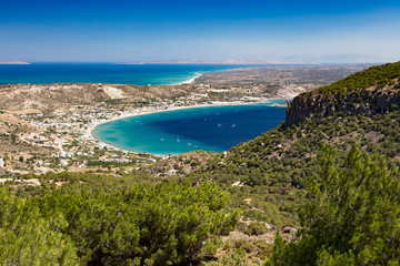 Kefalos Bay on a Greek island Kos