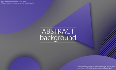 Geometric background. Material design.